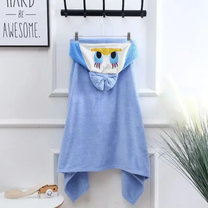 Newborn Baby Hooded Towels Toddler Super Soft Bath Towel Blanket Coral Fleece Kids Bathrobe Infant Cartoon Baby Stuff bath towel,baby towel,baby bathrobe