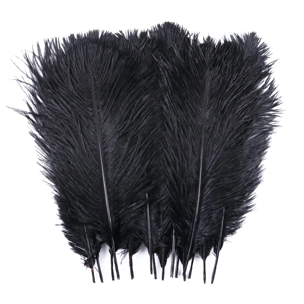 Ostrich Feather 10pcs 5-30CM For Clothing Sewing Wedding Party Home Decor