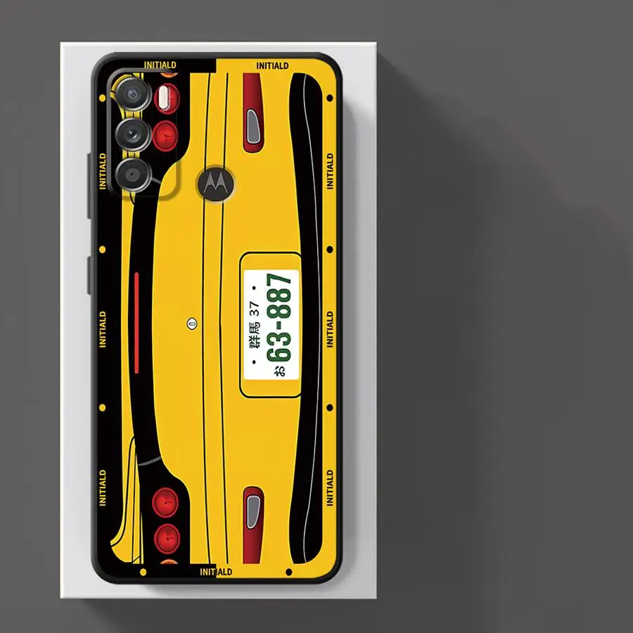 Anime Initial D Car Themed Soft Phone Case Cover