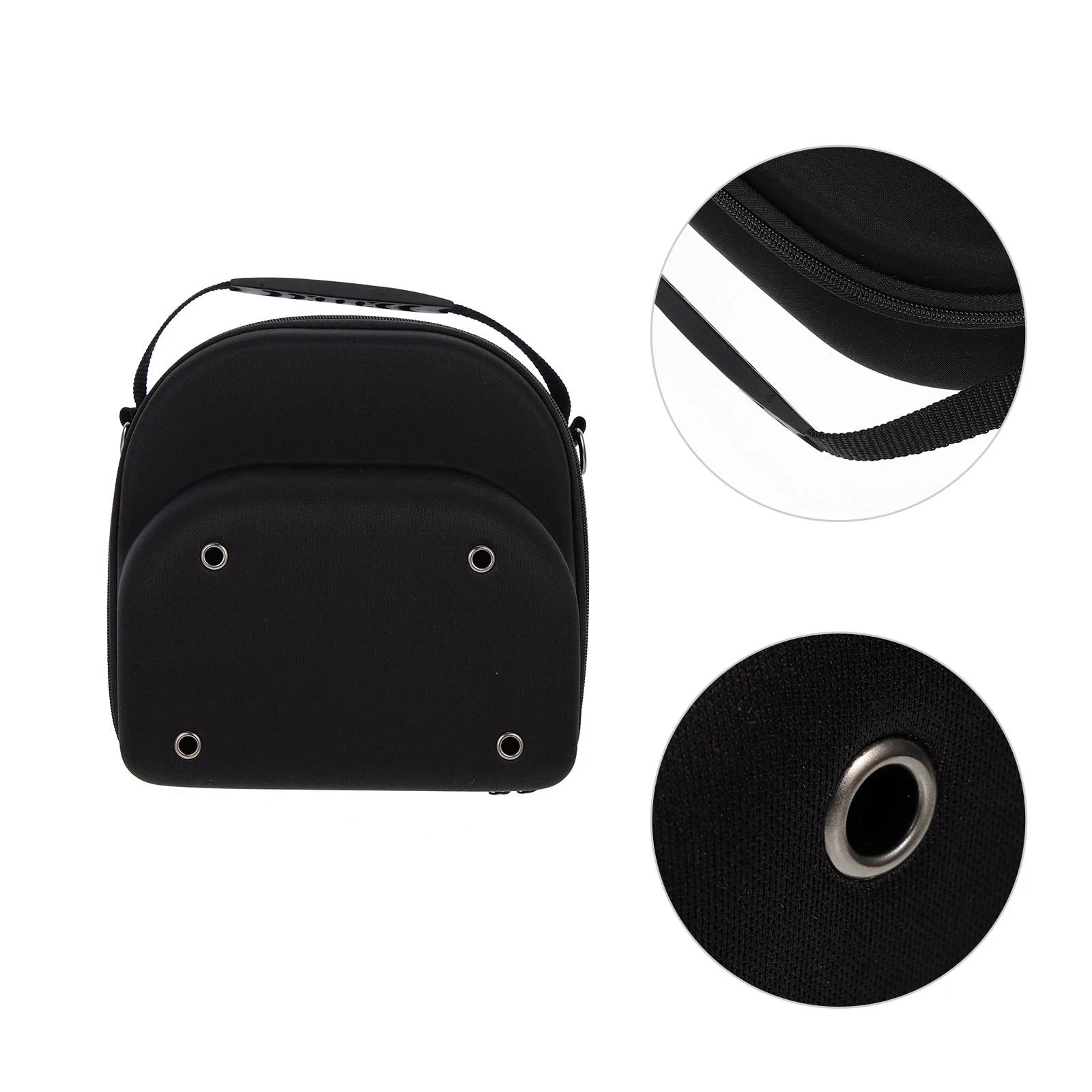 

Baseball Caps Box Baseball Cap Storage Bag Travel Portable Baseball Cap Bag Travel Hat Carrier Case Hat Storage Box Black