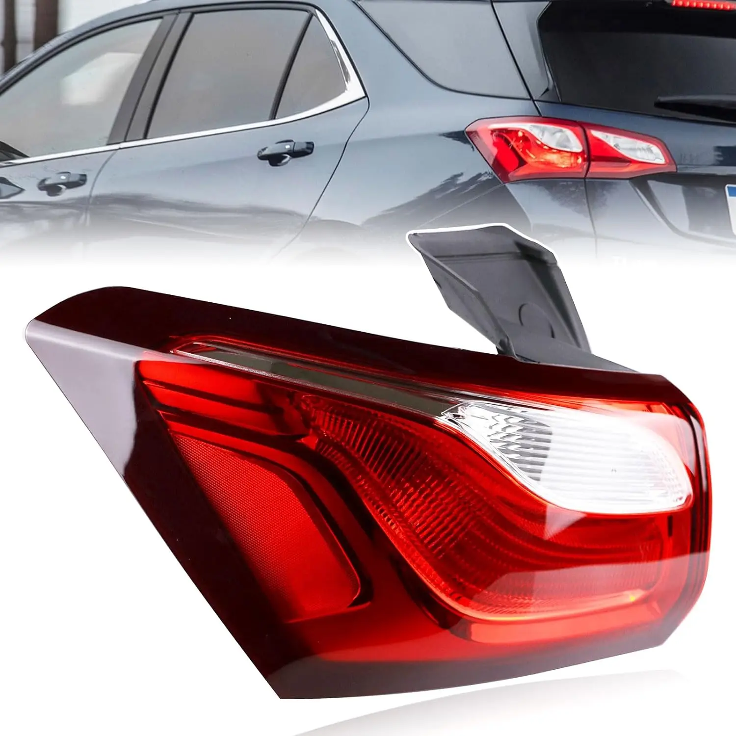 

Tail Light Assembly Compatible with Chevy Equinox 2018 2019 2020 Left Driver Side Halogen Tail Lights Replace 84769835