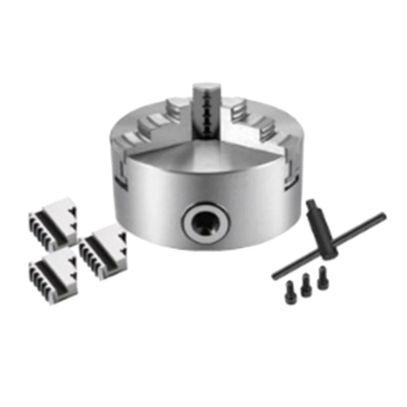 

1 Set K11 3 Jaws Manual Self-Centering Reversible Lathe Chuck Self-Centering Chuck For Grinding Milling Drilling Machine