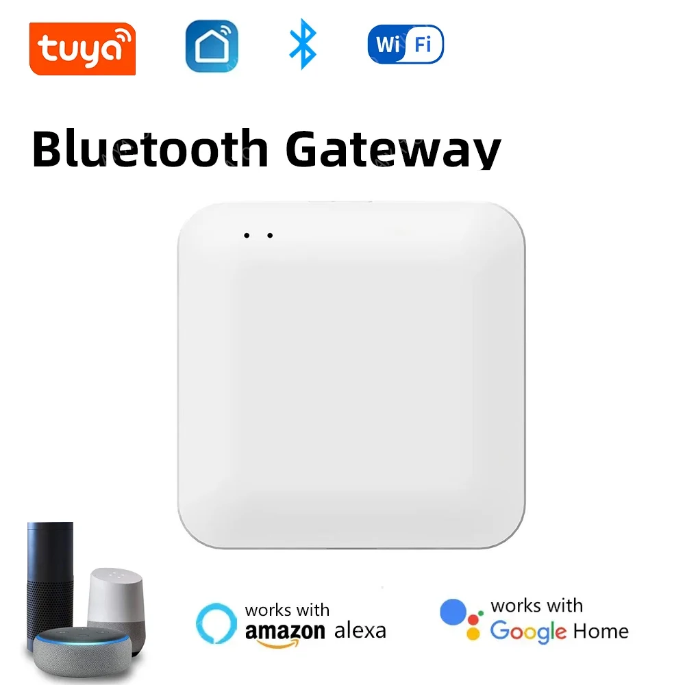 Smart Gateway Tuya Bluetooth Hub Smart Home Wireless Bridge Smart Life APP Remote Control Automation Works with Alexa Google