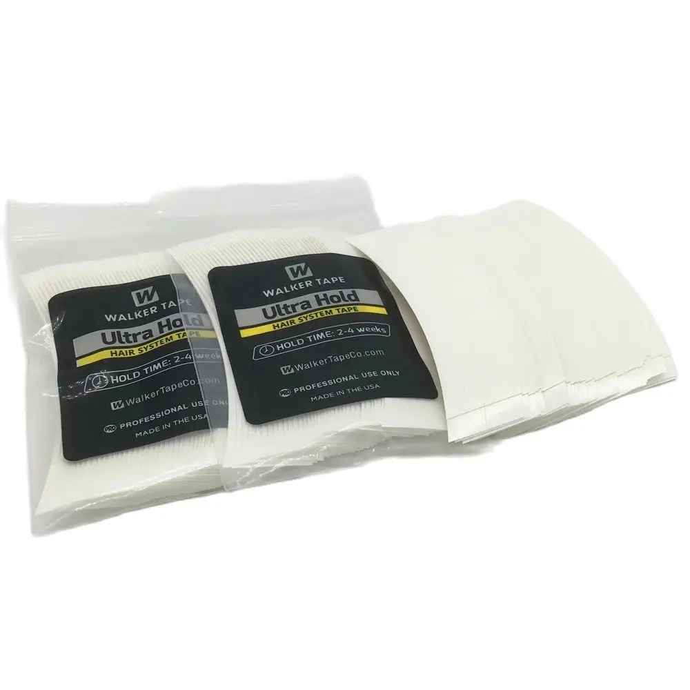 Double Sided Tape 36 pcs 7.6 cm*2.2 cm Ultra hold tape for toupee wig