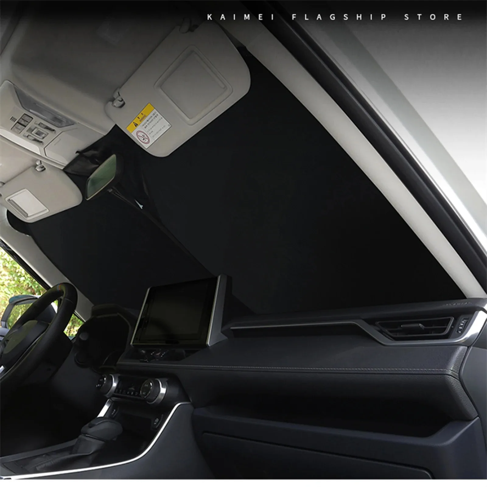 Car Sun Visor Shade 1PCS Front Windshield Internal Sun Visor Folded Stored Block Ultraviolet Rays
