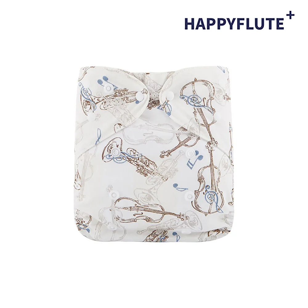 

HappyFlute Exclusive Cloth Diaper Pants With Buttons Washable&Reusable Bamboo Cotton Material Resistance To Bacteria