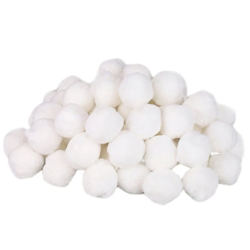 

Swimming Pools Filter Balls Portable Wet Dry Cotton Canister Clean Fish Tank Filter Material Water Purification Fiber 200g