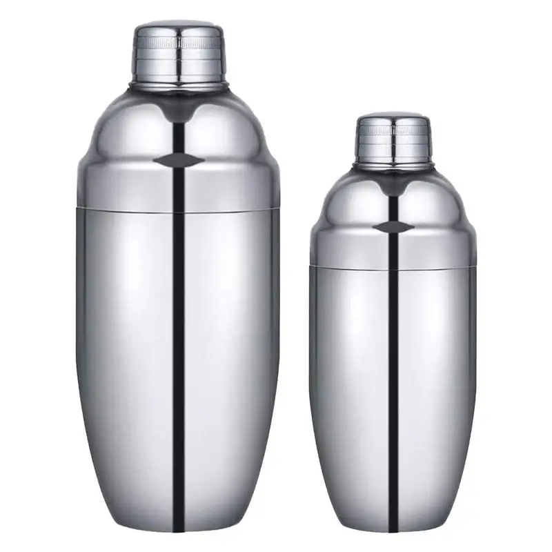 

Stainless Steel Cocktail Shaker Mixer Bartender Kit Cobbler Shaker Tools Jigger Mixer Martini Shaker For Make Margarita party