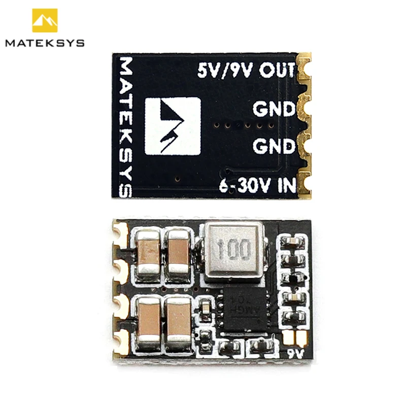 

Matek Micro BEC 6-30V TO 5V/9V ADJ High Efficiency Synchronous Step-down Regulator Module Wide 6V to 30V Operating Input Range