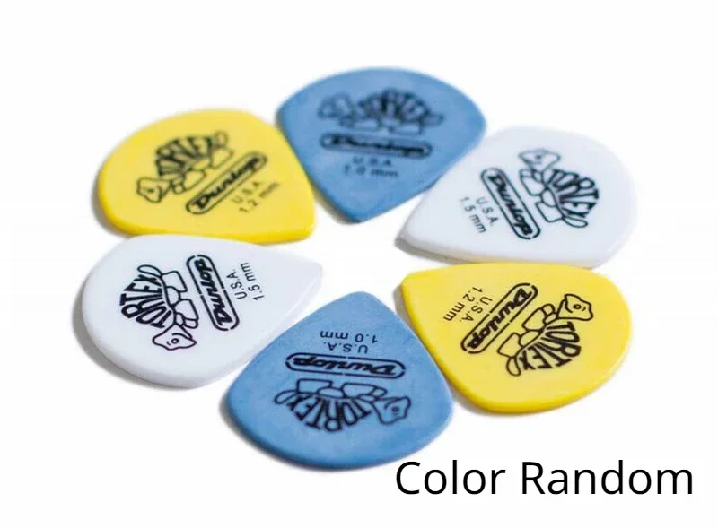 Dunlop 10-Pack Guitar Picks Set - Assorted Thickness for Electric & Acoustic Guitars