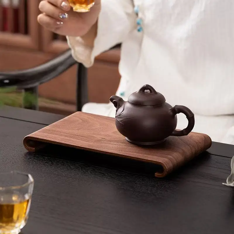 Walnut Wooden Dry Foam Tea Tray 2