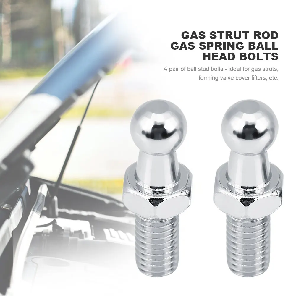 Ended Bolt 10mm Struts Ball M6 M8 Gas Spring Ball Head Galvanized Steel Ball Head Screws for Gas Struts