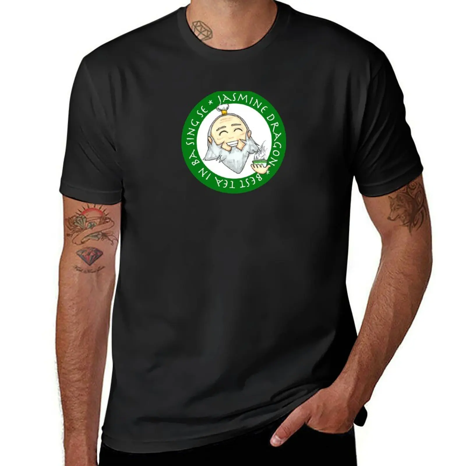 

Iroh - Jasmine Dragon T-Shirt graphics summer tops customs plain mens graphic t-shirts anime