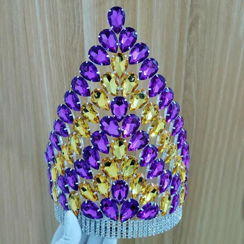 

Wedding Hair Accessory Luxury Bridal Tiara Beauty Queen Crown Birthday Party Headpiece