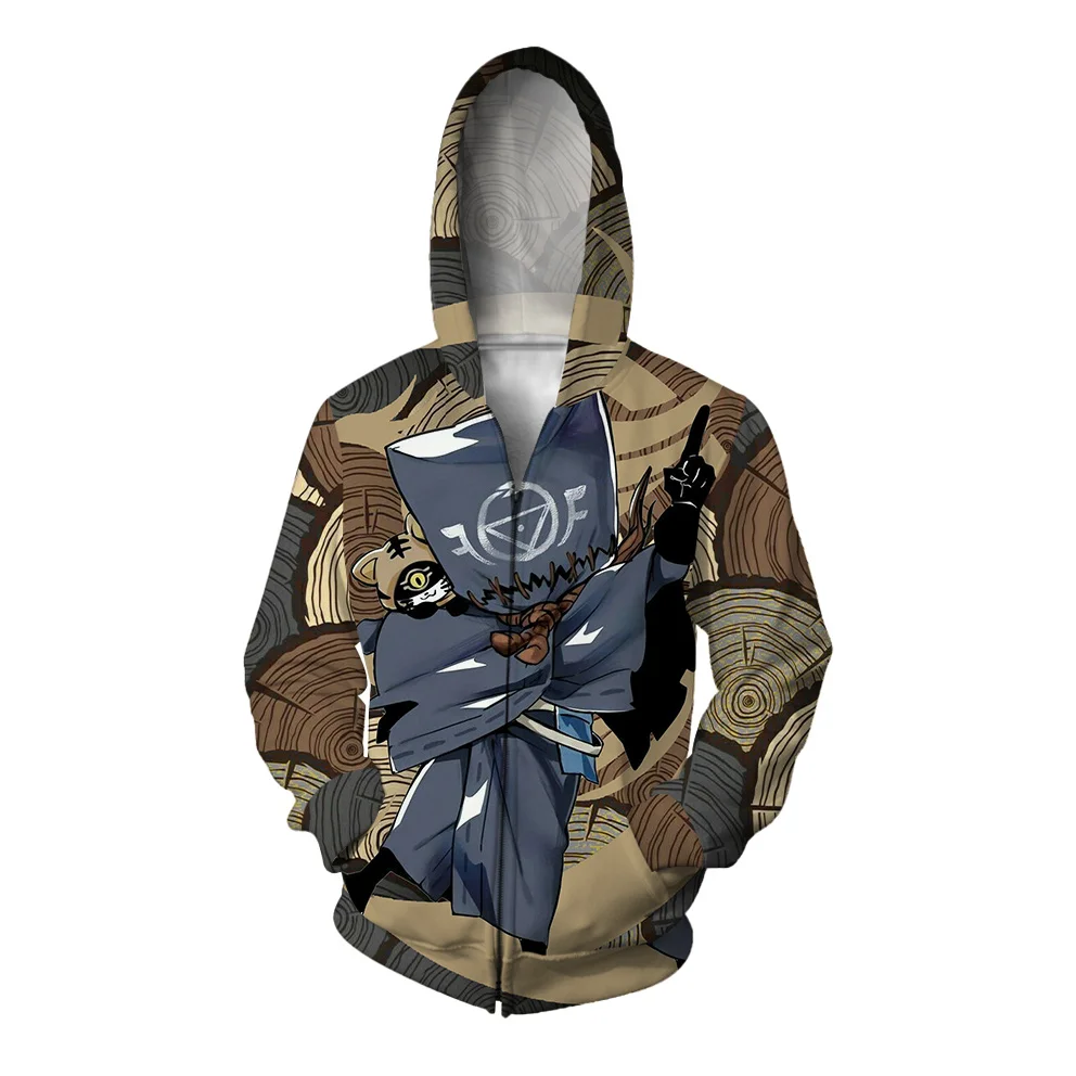 thumbnail image 1 of Sudadera con capucha con gráficos de animación japonesa Sudadera con capucha genial Sudadera con capucha para hombre Sudaderas samuráis para hombre Impresión digital 3D Sitio web oficial, 1 of 5