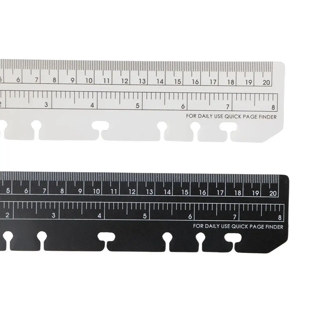 Measurement Index Ruler Separator Loose Leaf Notebook Bookmark Ruler Drafting Drawing A5 A6 A7 Bookmark Straight