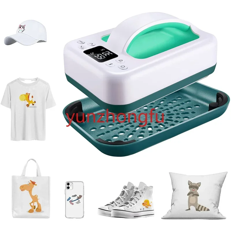 

For Mini Heat Press Cricut Machine Portable Combo Maker Tshirt Sublimation Printing