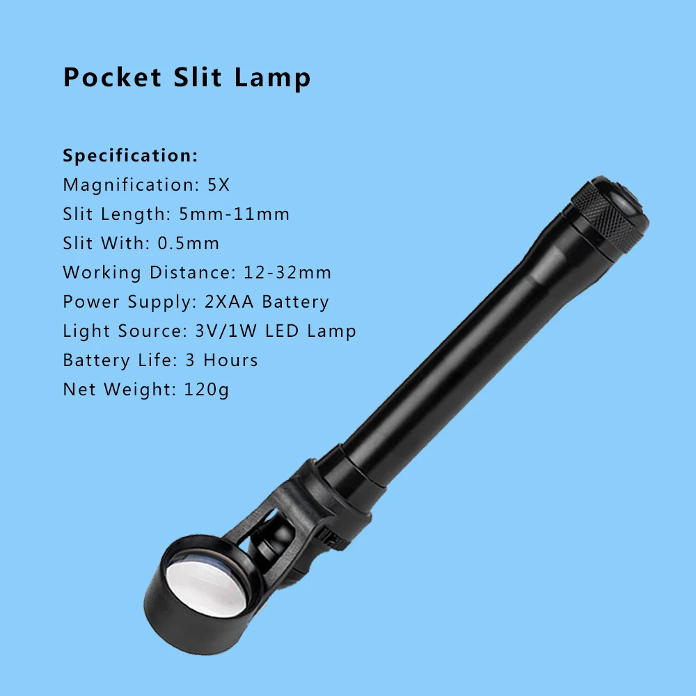

Handheld Pocket Portable Slit Lamps