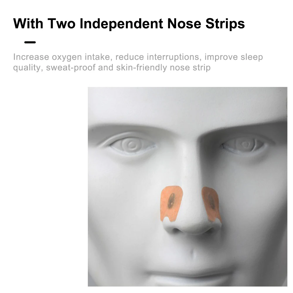 10/100/200pcs Nose Strips Pack Of Anti-Snoring Nose Strips Magnetic Nose Strips Intake Breathing Nasal Strip Nose Strips 3