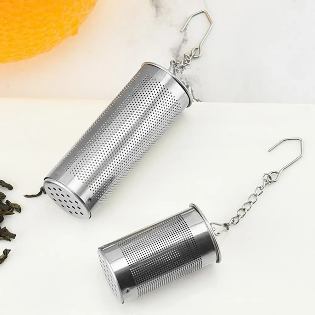 

Practical Tea Infuser Lightweight Tea Filter Spill Resistant BPA Free Tea Infuser Basket Even Drainage