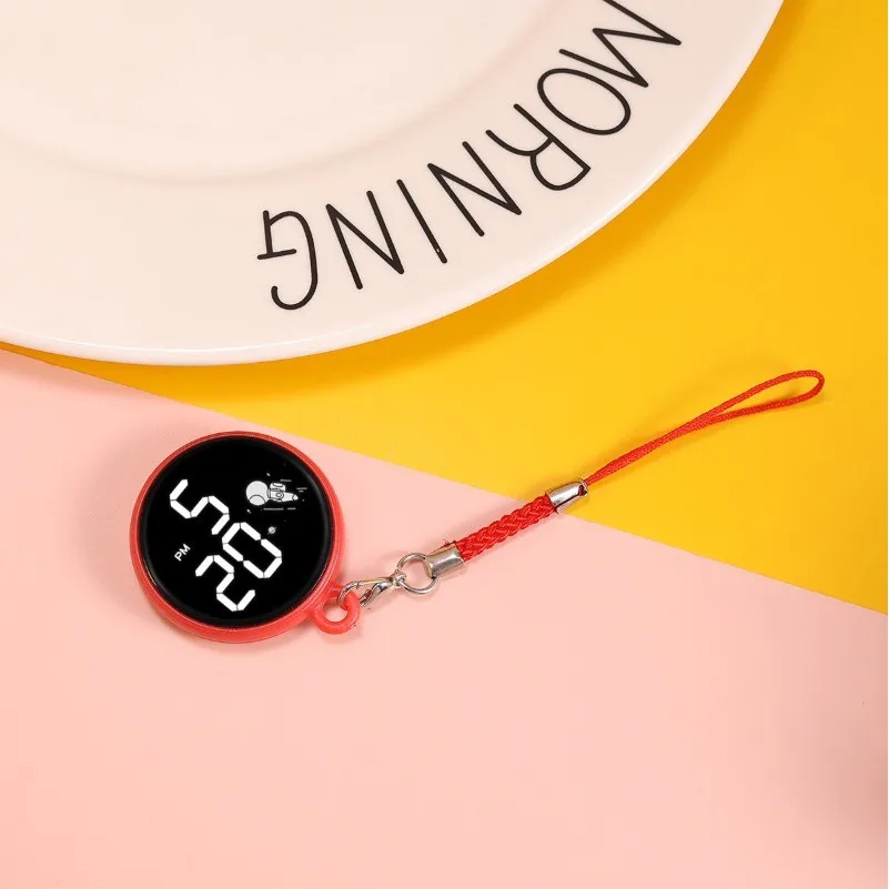 Creative Pendant LED Watch, Simple Primary School Student Pendant Touch Electronic Watch