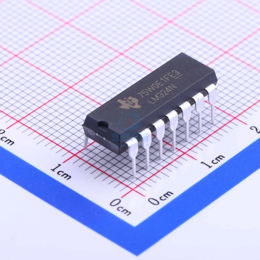 

Оригинальный Новый/LM324N DIP-14 четырехъядерный усилитель LM324, 30 шт.