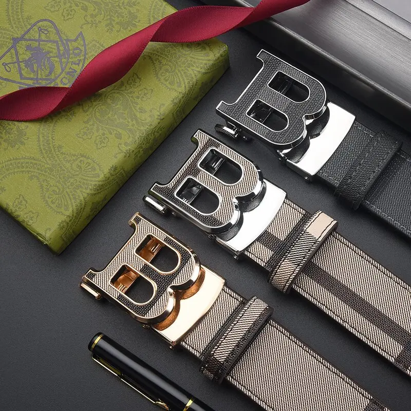 Luxury Brand Men Belt High Quality Leather Business Designer Famous Belts for men