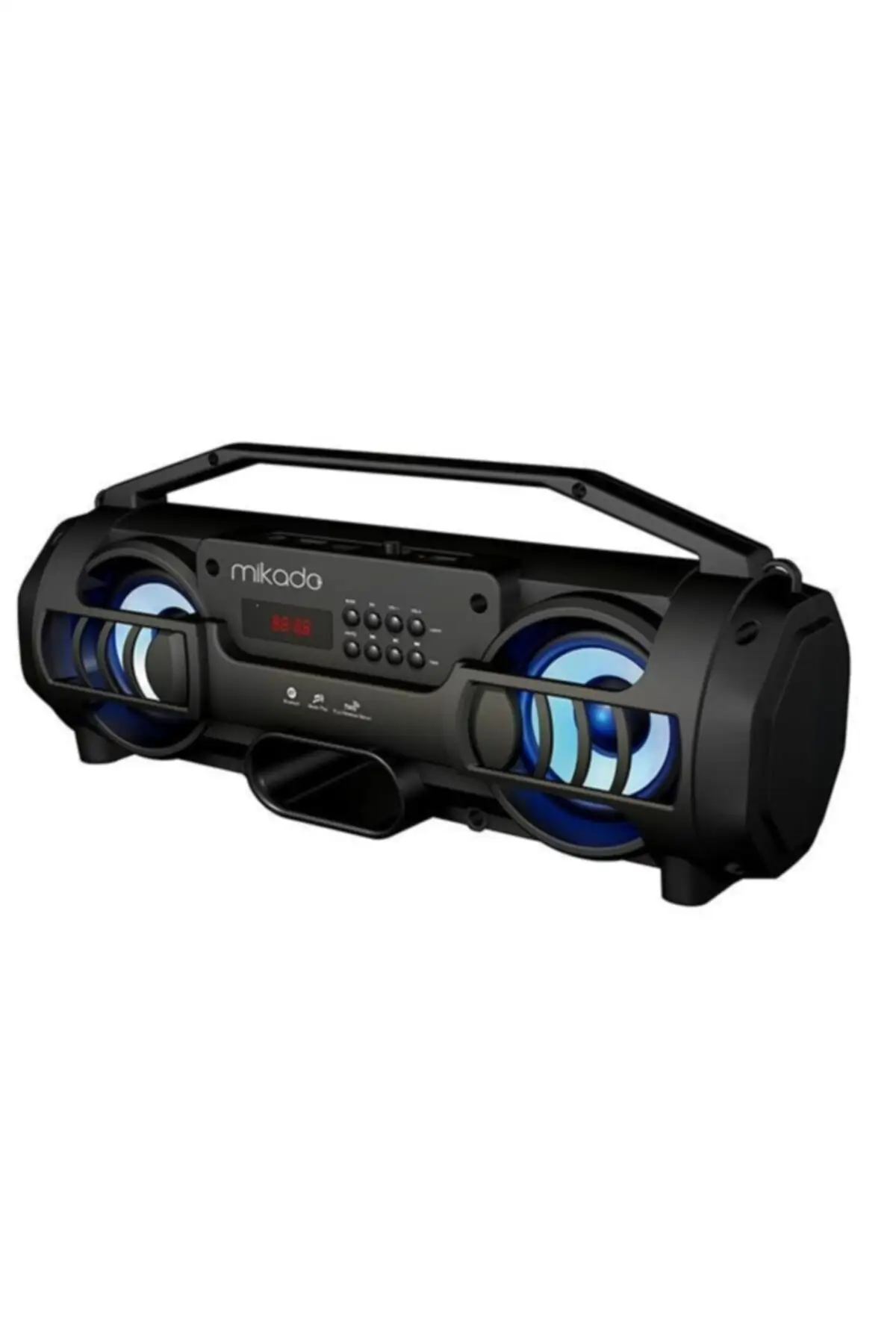 

Md-bt38 Freestyle Black Light Bt/tf/usb/aux/tws Wireless Mp3 Player Speaker