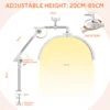 DianaBeauty Half Moon Light Rotating Cantilever U Shaped Fill Light for Nail Desk Foldable Table Lamp for Nail Art Manicure Use 6