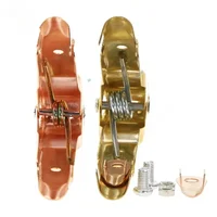 2pcs 300A 138mm Heavy Duty คลิปจระเข้ทองแดง Terminal Test ไฟฟ้าแบตเตอรี่จระเข้ Clamp สําหรับสายจัมเปอร์ Boost 5