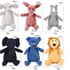 Donkey Dog Squeak Sounding Toy for Small Dogs Cartoon Animals Plush Dog Toy Interact Training Tooth Cleaning Toy Pet Supplies 2