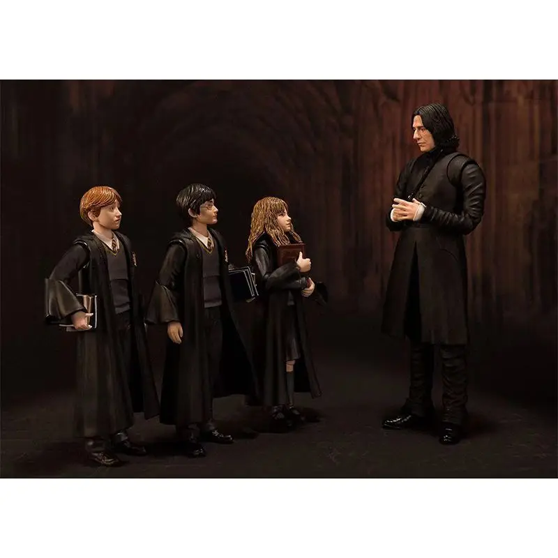 

Original BANDAI S.H.Figuarts Harry Potter Magician Potter Hermione Ron Severus Snape In Stock Anime Action Figures Model TOYS