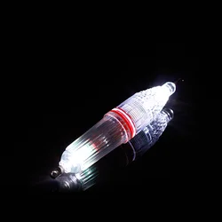 Underwater LED Luminous Fishing Light - Dual Light Waterproof Nighttime Fish Attractor (WHITE)