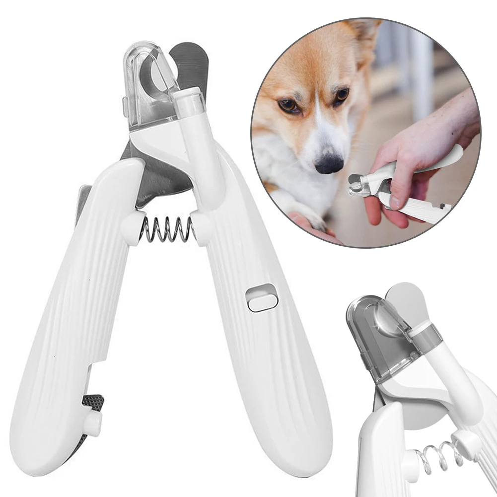 Professional Pet Nail Clippers with Led Light Pet Claw Grooming Scissors for Dogs Cats Small Animals Paw Nail Trimmer Pet Supply