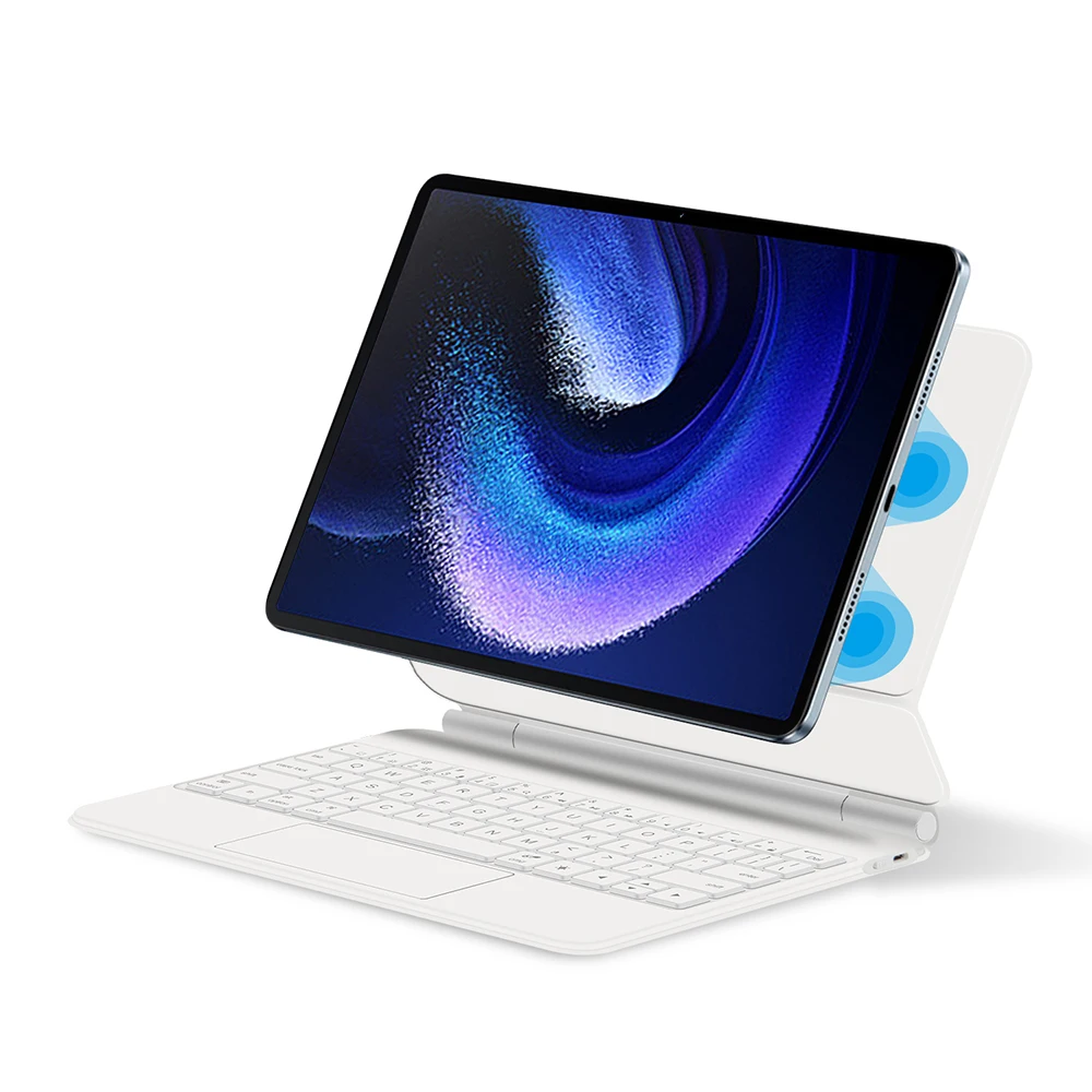 Universal Magic Blacklight Keyboard Case with German, Spanish, and Arabic AZERT Layout