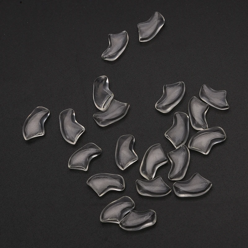 20Pcs Transparent Cat Nail Caps PVC Soft Cat Claw Soft Paws Gift for Pet, Pet Supplies Size XS S M L 3