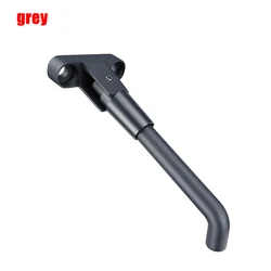 Electric Scooter Stand Foot Support: 140mm Adjustable Parking Kickstand (Gray/Black/White) (Grey)