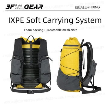 3F UL GEAR Koala Outdoor UHMWPE Backpack Ultralight Camping 20+5L Backpack IXPE Soft Back Unisex Traveling Hiking Mountaineering 3