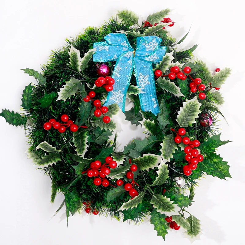 Slinger Van Bladeren Met Mini Dennenappels En Witte Bessen, 6ft