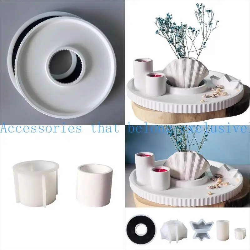 31BB Heat Resistant Silicone Casting Trays for Epoxy Resin Concrete DIY Projects