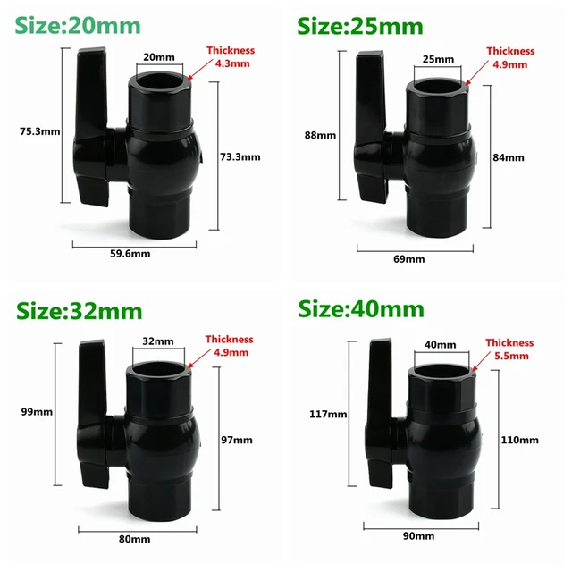 Valvola A Sfera A 3 Vie In Plastica Per Tubi PE - Diametri 20-50 Mm, Per Impianti Idrici - Foto 8