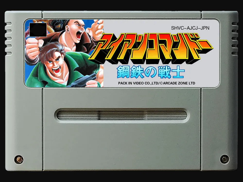 

16-битные игры ** Iron Commander O (японская версия NTSC!)