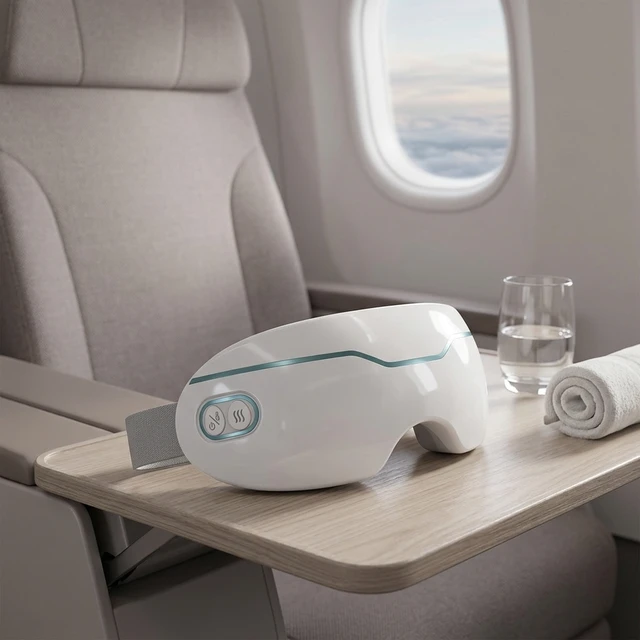 Eye Steamer Massager with Heating Nano Mist Spray Eye massage tools Rechargeable Silicone Eye Care Device 2