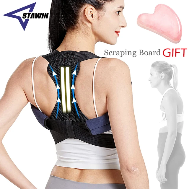 Adjustable Upper Back Posture Corrector Invisible Corset Clavicle Support Neck  Shoulder Pain Relief Hunchback Correction Unisex - AliExpress