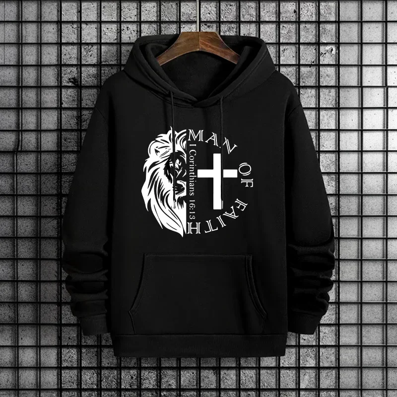 Men Streetwear Hooded Sweatshirt Casual Hip Hop Hoody