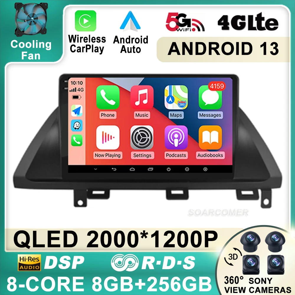 

Android 13 For Honda Odyssey 2005 - 2010 Car Radio Mutimedia Video Player 4G WIFI Navigation GPS Stereo Wireless Carplay NO 2DIN