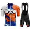 RAUDAX POC New Men's Cycling Set Road Bicycle Breathable Cycling Suit Bib Shorts Cycling Set Summer Cycling Team Training Suit 4