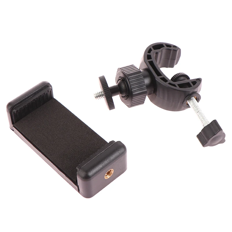 Phone Bracket Mobile Cell Support Clip For All Smartphones Phone Holder Mount Stand Microphone Stand Mount Tripod