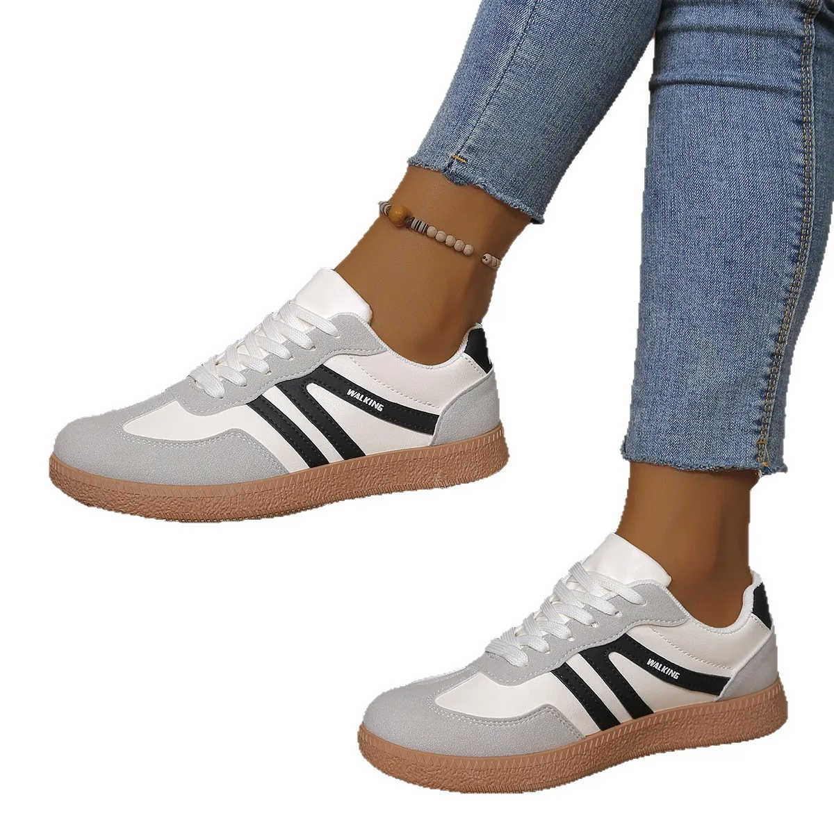 Luxury Women's Flat Loafers 2025 Spring Collection Comfortable Slip-On Lightweight Outdoor Fashion Shoes for Ladies