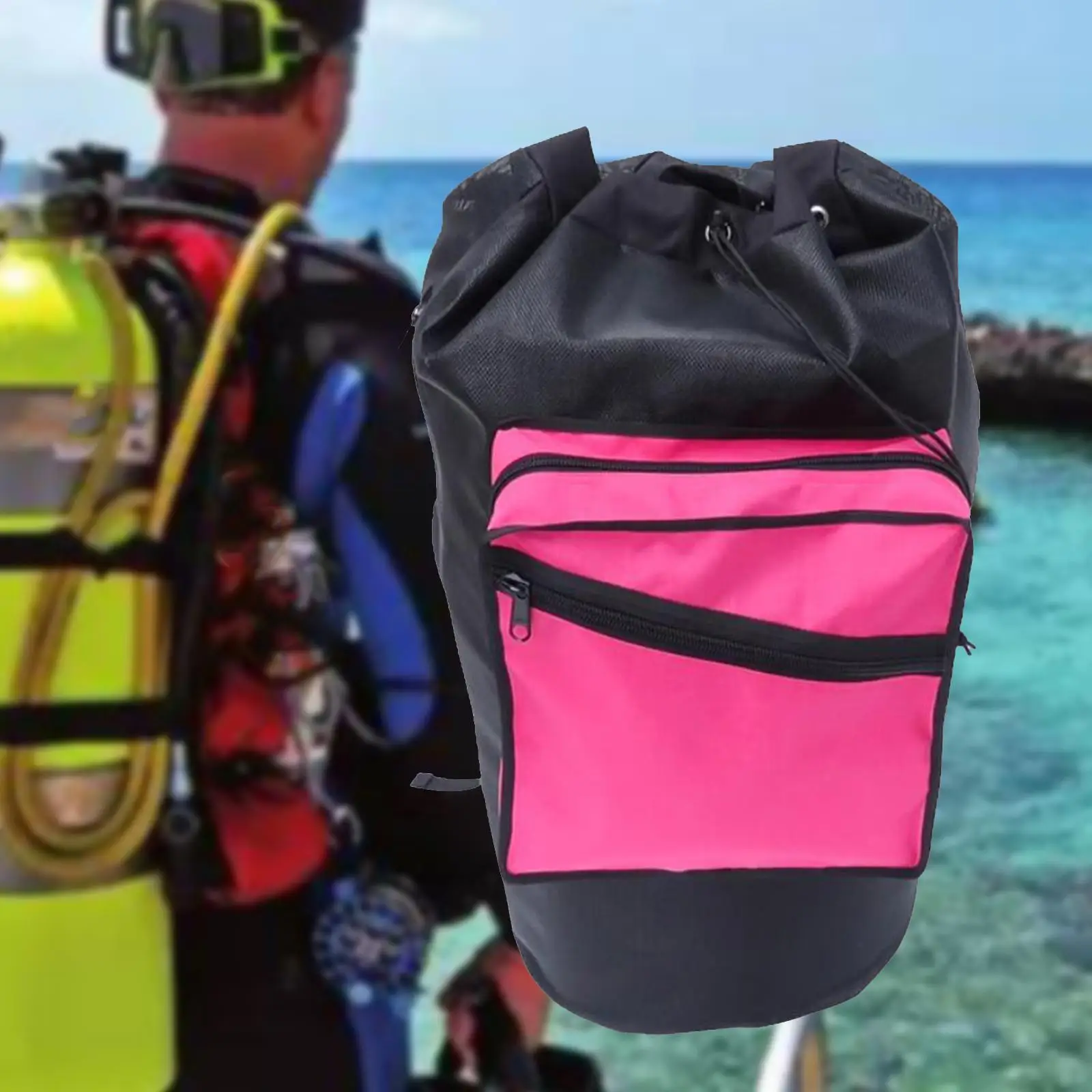 Scuba Diving Backpack Dry Wet Separation Storage Snorkeling Backpack for Beach Surfing Water Sports Underwater Adventure Boating